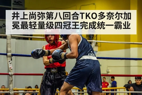 井上尚弥第八回合TKO多奈尔加冕最轻量级四冠王完成统一霸业
